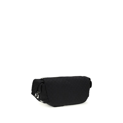 Borsa a tracolla Gucci in poliestere nero