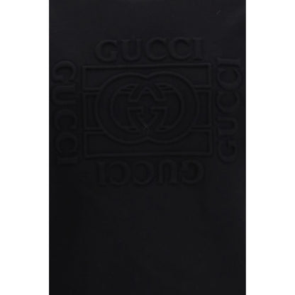 Felpa Gucci in cotone nero