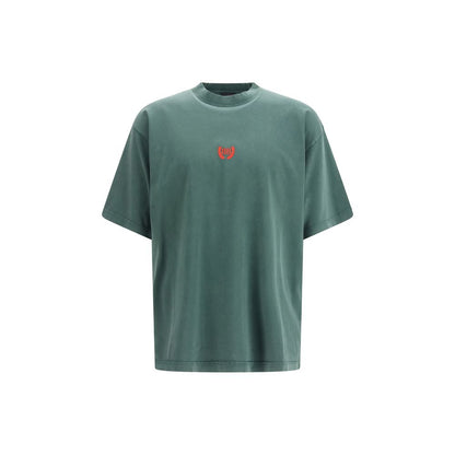 T-shirt Balenciaga bicolore in cotone