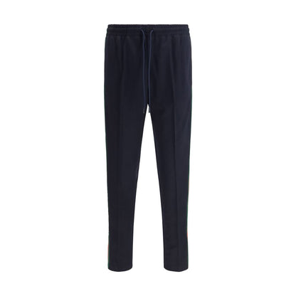 Gucci Joggers in poliestere blu (pantaloni da allenamento)