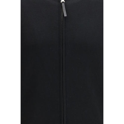 Cardigan in lana nera Givenchy