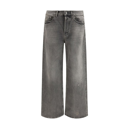 Jeans Golden Goose in Cotone Grigio Vestibilità Rilassata