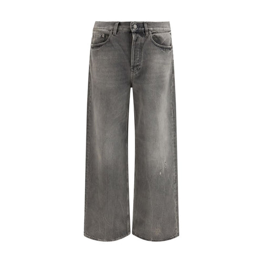 Jeans Golden Goose in Cotone Grigio Vestibilità Rilassata