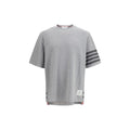 Thom Browne Abbigliamento sportivo in cotone grigio