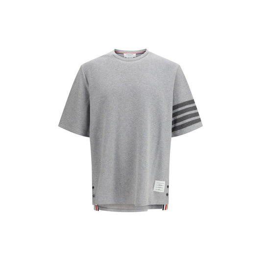 Thom Browne Abbigliamento sportivo in cotone grigio
