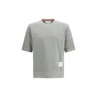Thom Browne Abbigliamento sportivo in cotone grigio