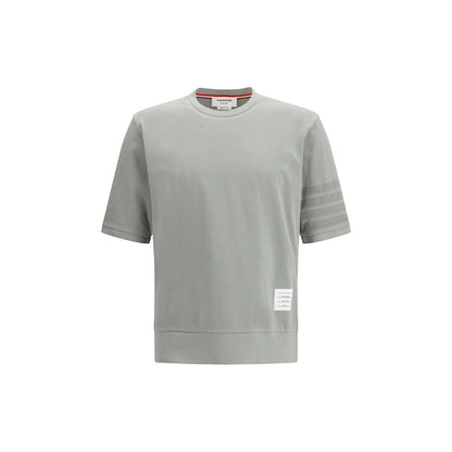 Thom Browne Abbigliamento sportivo in cotone grigio