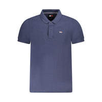 Polo Tommy Hilfiger en coton bleu pour homme