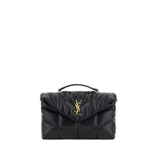 Borsa a tracolla Saint Laurent Ovis Aries in agnello nero