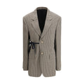 Cappotto Balenciaga multicolore in lyocell