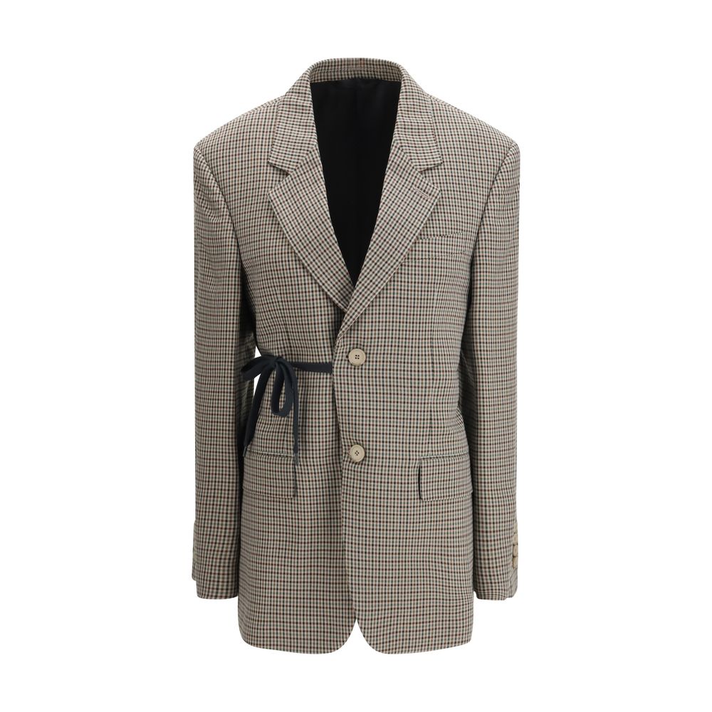 Cappotto in Lyocell Multicolor Balenciaga