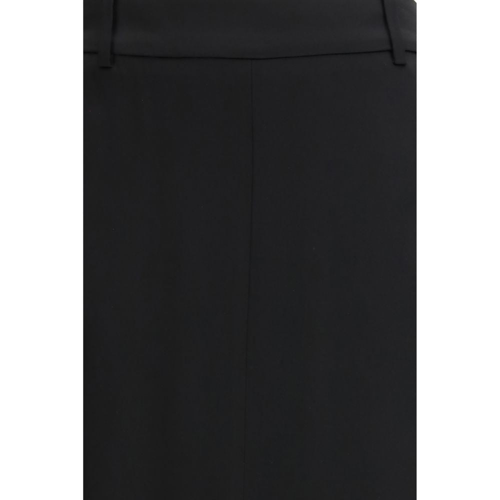 Jupe longue en acétate noir Tom Ford
