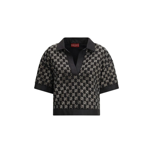 Camicia Gucci Nera in Viscosa