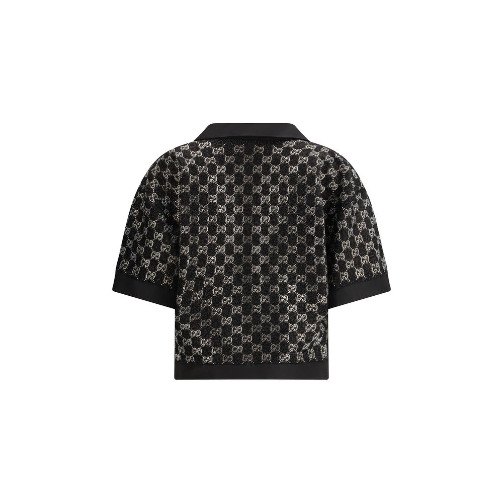 Camicia Gucci Nera in Viscosa