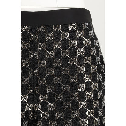 Shorts Gucci neri in viscosa