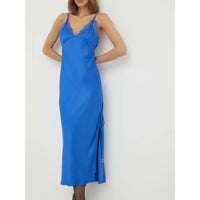 Patrizia Pepe Blue Viscose Casual Dress