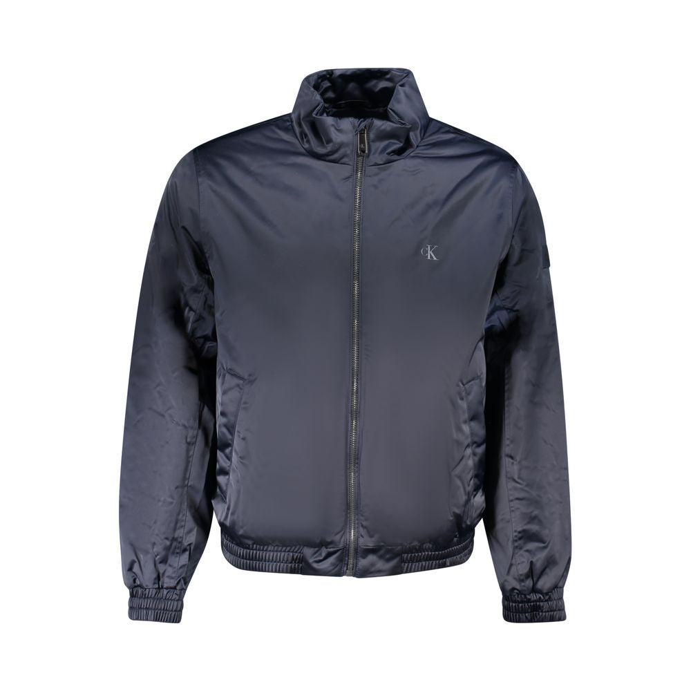 Blouson homme Calvin Klein en polyester bleu