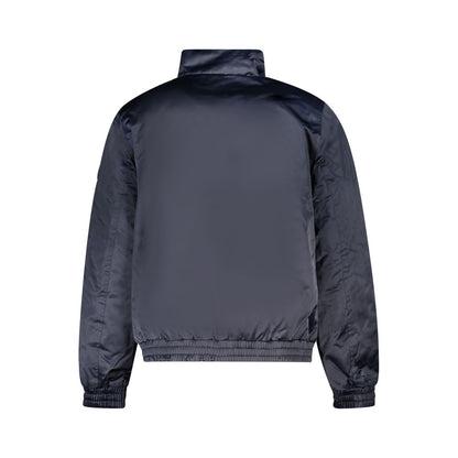Giacca da uomo Calvin Klein in poliestere blu