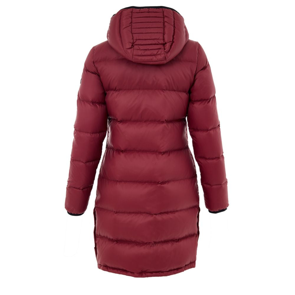Veste longue en coton Moose Knuckles Bordeaux