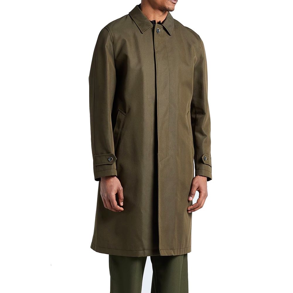 Herno - Trench in cotone bicolore