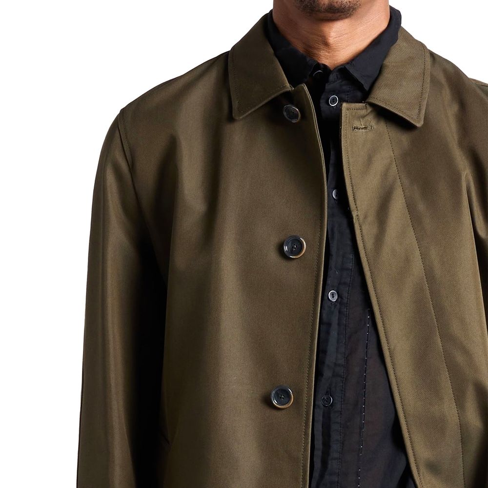 Herno - Trench in cotone bicolore