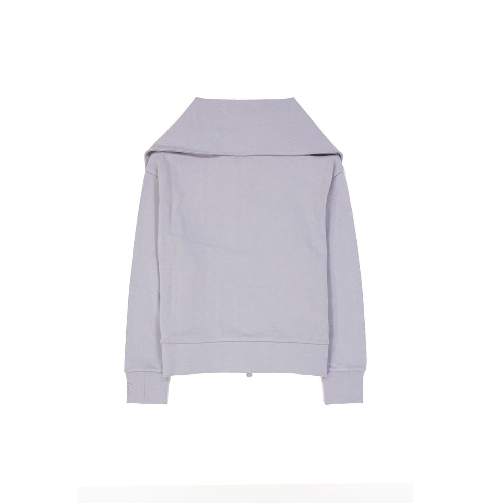 Cardigan Herno in cotone viola
