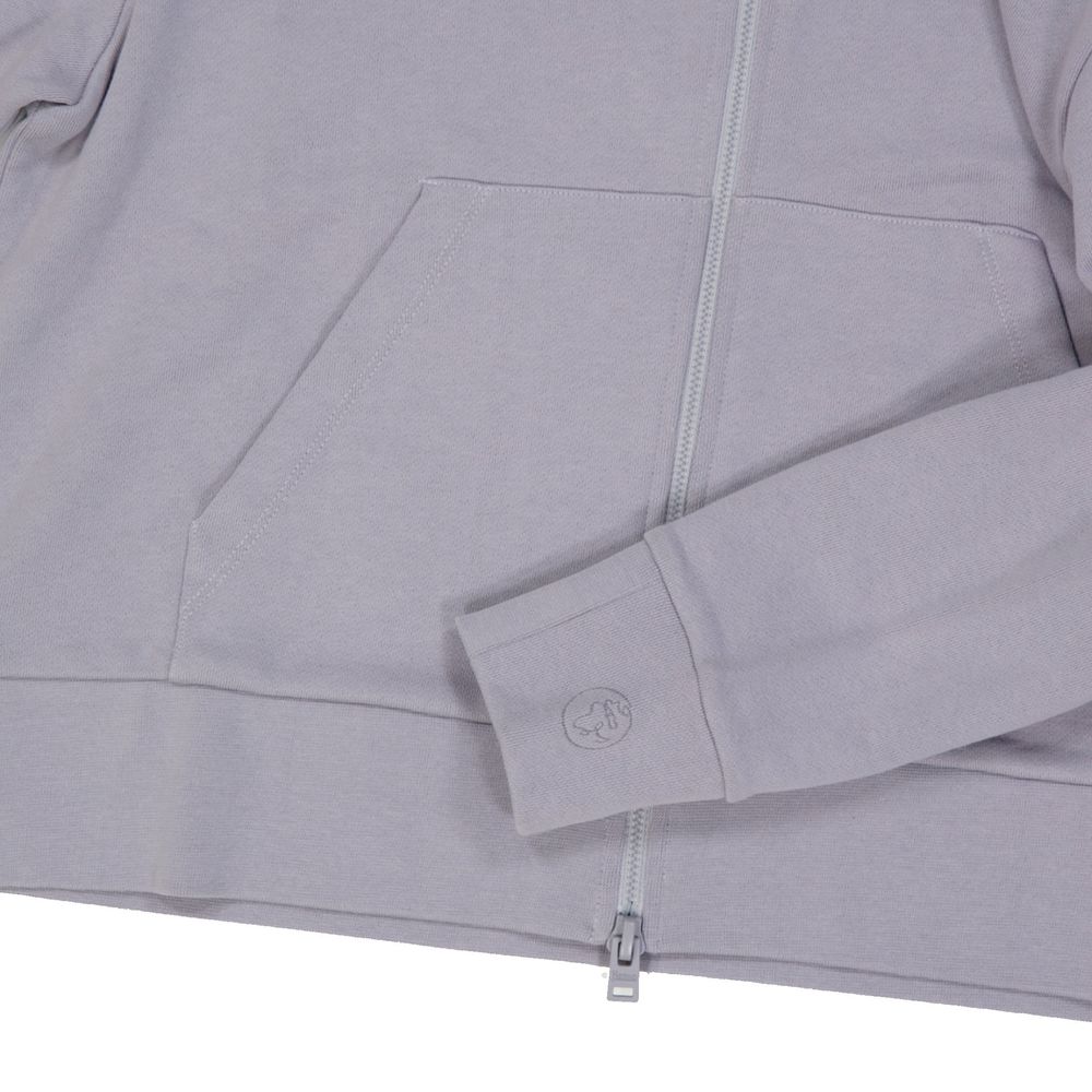 Cardigan Herno in cotone viola