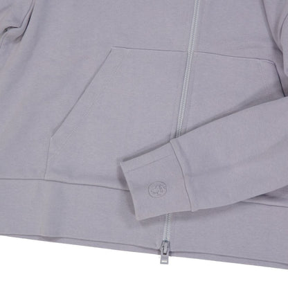 Cardigan Herno in cotone viola