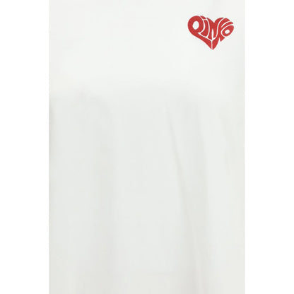 T-shirt bianca in cotone PINKO