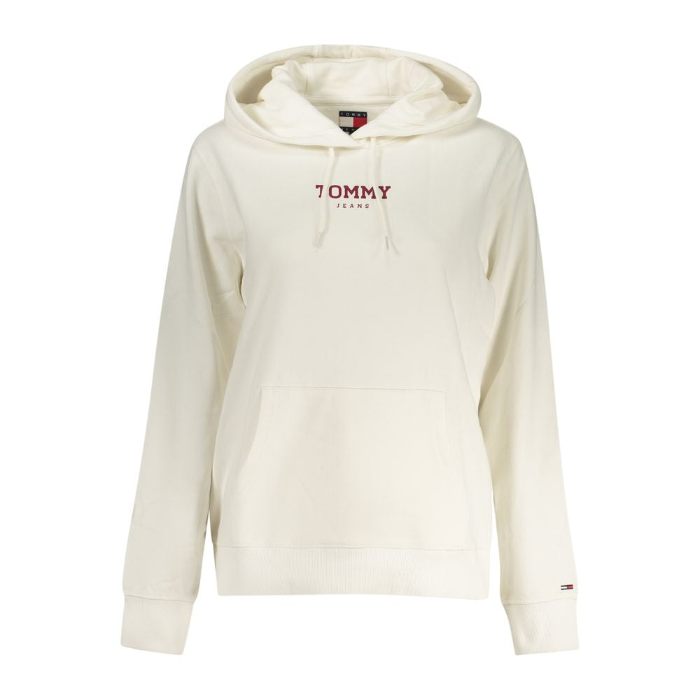 Sweat-shirt Tommy Hilfiger blanc en coton pour femme