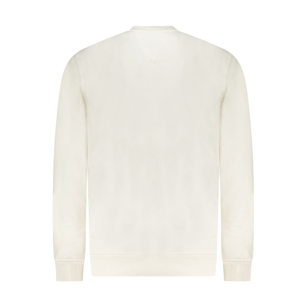 Tommy Hilfiger Felpa Donna in Cotone Bianco