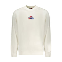 Felpa da uomo in cotone bianco Tommy Hilfiger