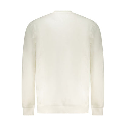 Felpa da uomo in cotone bianco Tommy Hilfiger