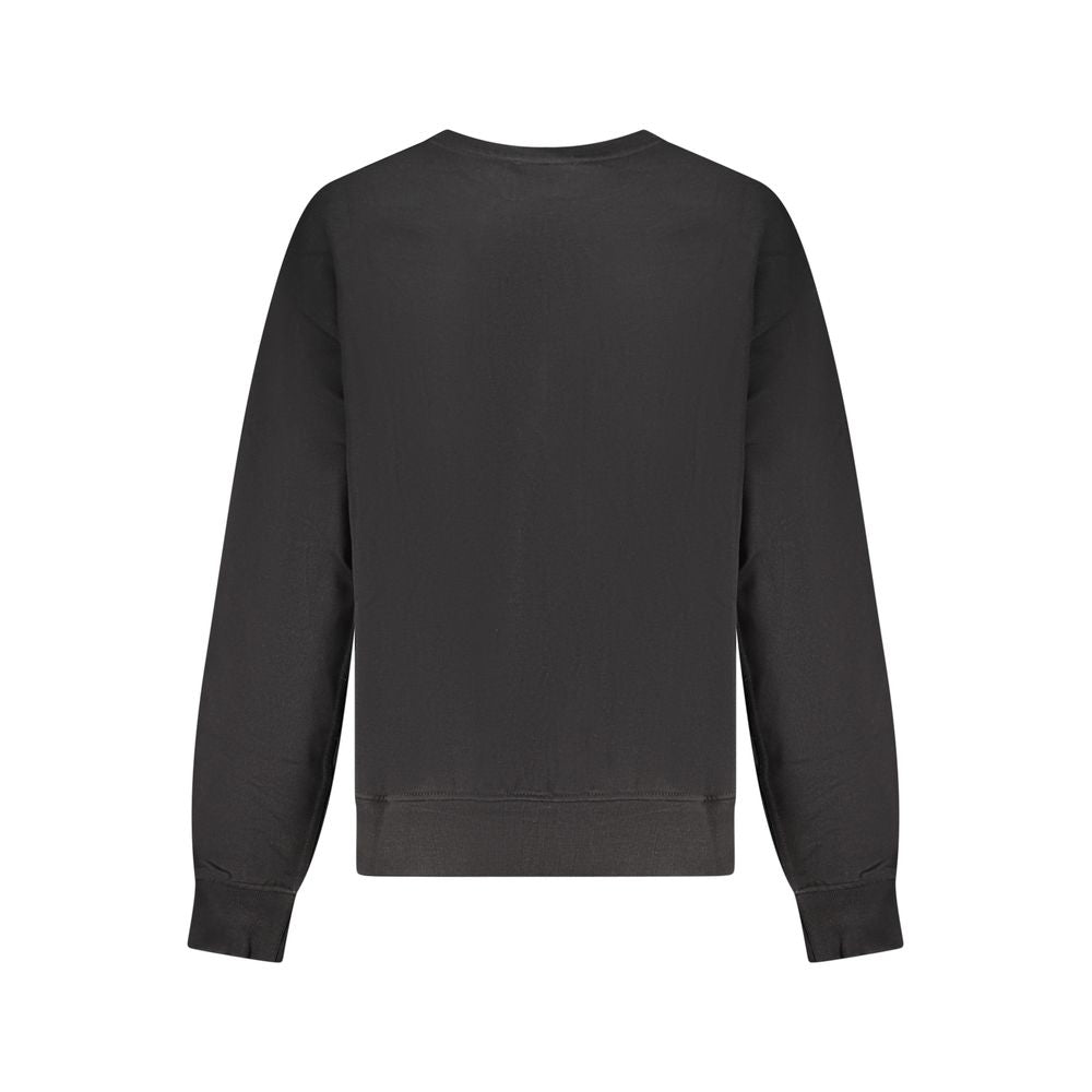 Sweat-shirt Calvin Klein noir en coton pour femme