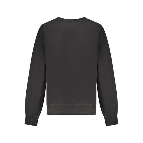 Calvin Klein Schwarzes Baumwoll-Sweatshirt für Damen