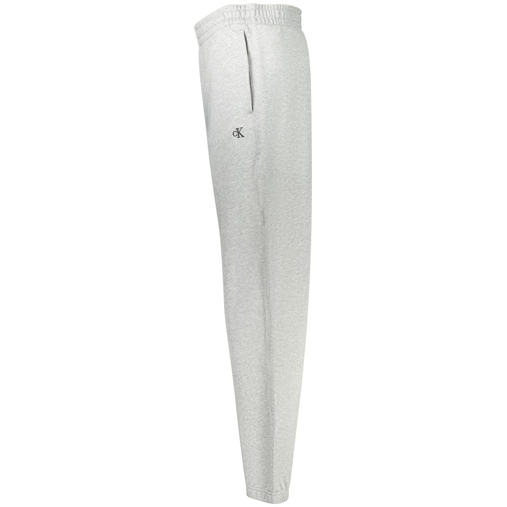 Calvin Klein Grigio Coton Hommes Pantalon Sport