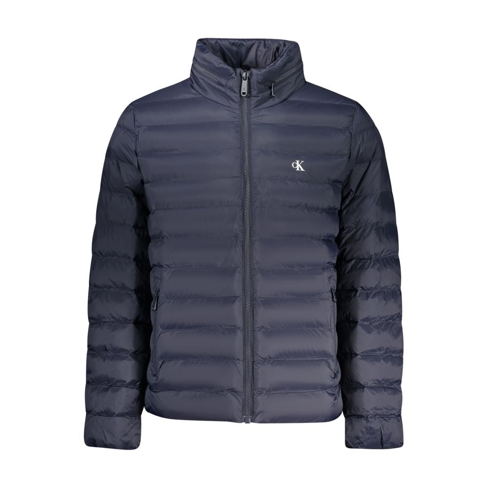Calvin Klein Blu Poliammide Veste Homme