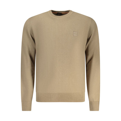 Pull Hugo Boss Marrone en coton pour homme