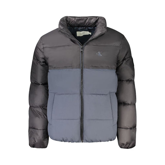 Giacca da uomo Calvin Klein in poliestere blu