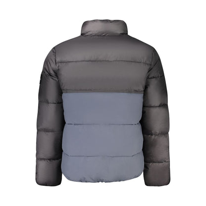Giacca da uomo Calvin Klein in poliestere blu