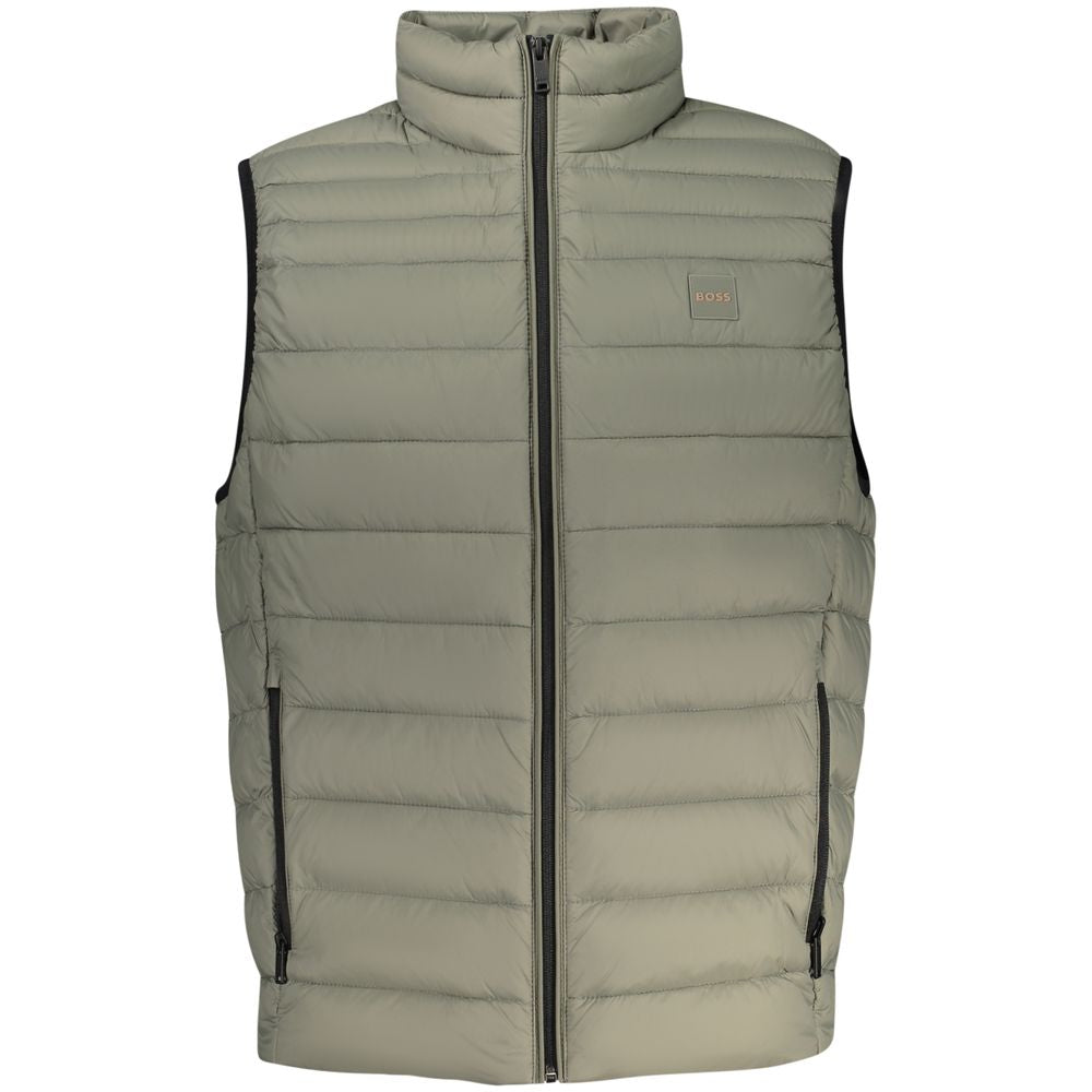Veste en polyamide vert Hugo Boss pour homme