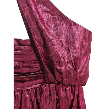 Robe Courte Saint Laurent en Viscose Fuchsia