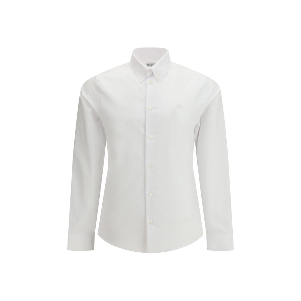 Camicia in cotone bianca Burberry