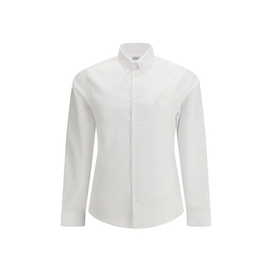 Camicia in cotone bianca Burberry