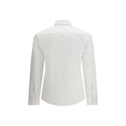 Camicia in cotone bianca Burberry