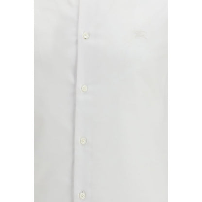 Camicia in cotone bianca Burberry