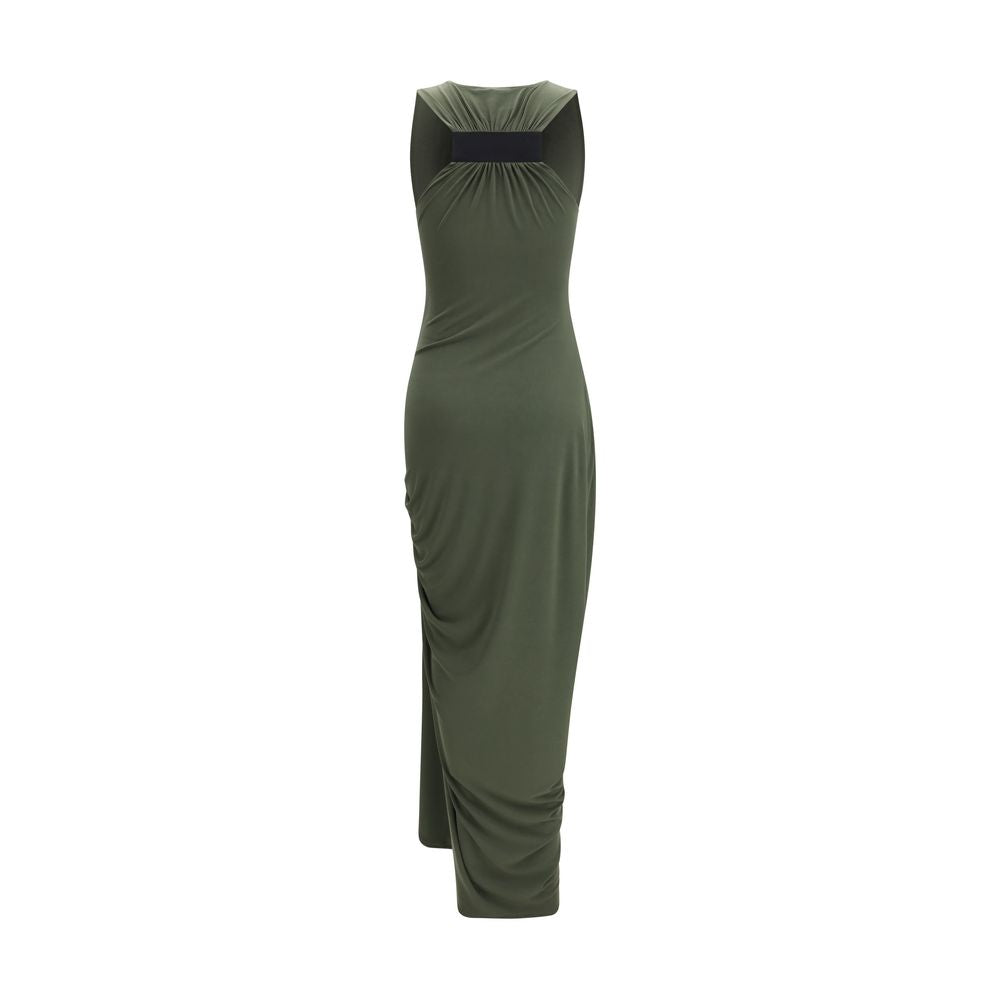 Robe décontractée bicolore en polyester Coperni