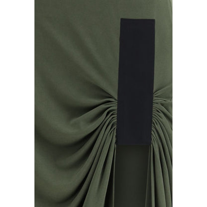 Abito casual bicolore in poliestere Coperni