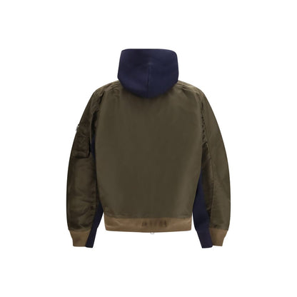 Felpa Sacai in cotone multicolore