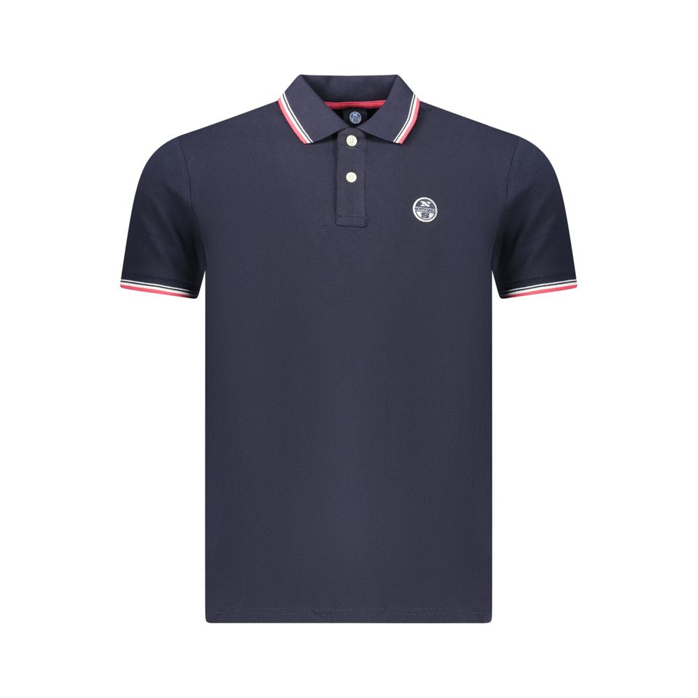 Polo en coton bleu North Sails pour homme